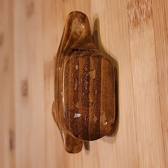 Vintage Mini wooden hand carved duckling duck decoy - Picture 5 of 6